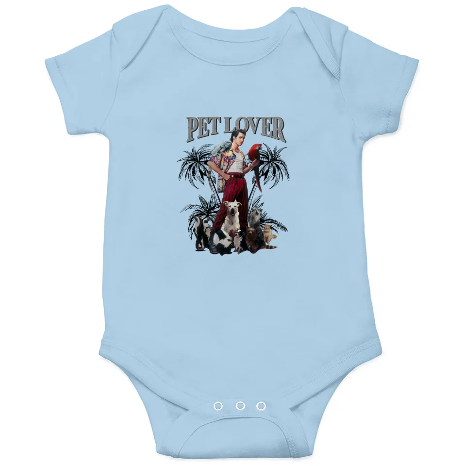 Body graphique Ace Ventura amoureux des animaux en orange vintage — Bodys bébé