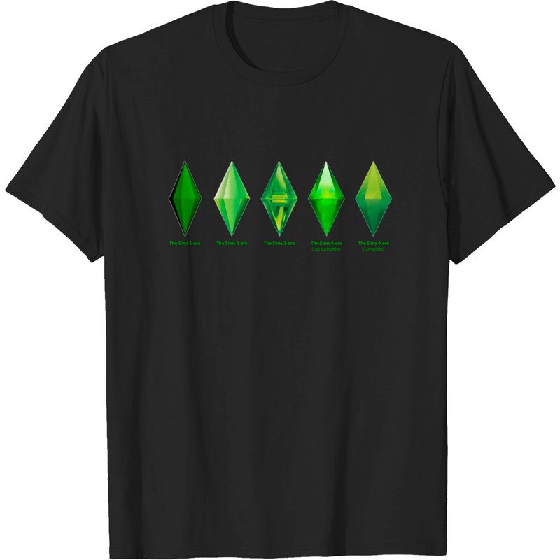 Evolution du Plumbob - T-shirt pour hommes Les Sims — T-shirts pour hommes
