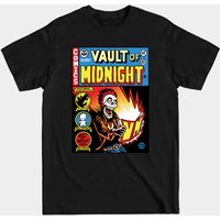 T-shirt pour hommes Couverture de bande dessinée Vault Of Midnight — T-shirts pour hommes