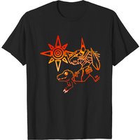 Crest of Courage - T-shirt pour hommes Digimon - Noir — T-shirts pour hommes