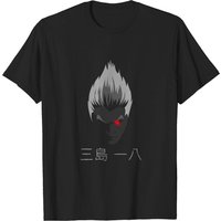 T-shirt pour hommes Kazuya Mishima - Tekken en noir — T-shirts pour hommes