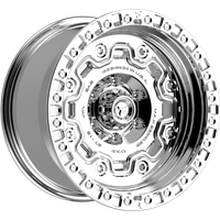Fittipaldi Offroad FT100MC Chrome Wheel - 17x9 - 6x139.7 Bolt Pattern
