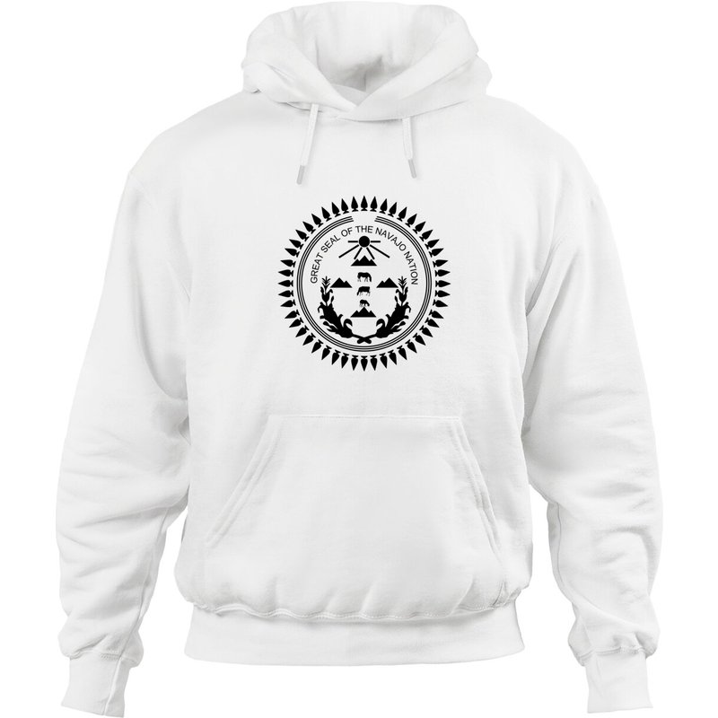 Hoodie unisexe militaire vert Navajo Nation — Sweats à capuche pour hommes