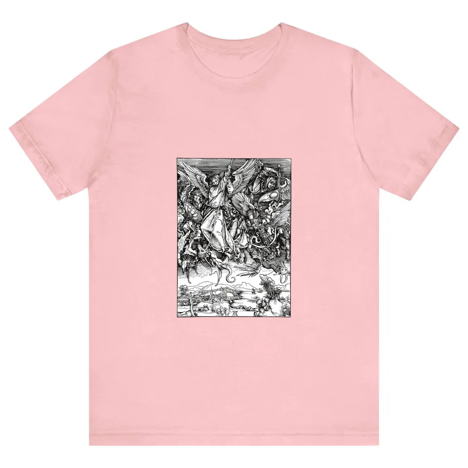 T-shirt pour hommes Albrecht Dürer Saint Michel — T-shirts pour hommes