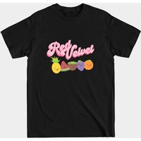 T-shirt pour hommes Red Velvet en noir — T-shirts pour hommes