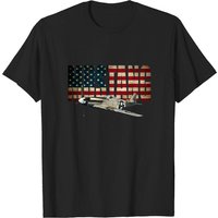 T-shirt P-51 Mustang de l'Amérique du Nord - Avion de la WWII — T-shirts pour hommes