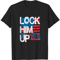 Lock Him Up Men's T-Shirt in Black