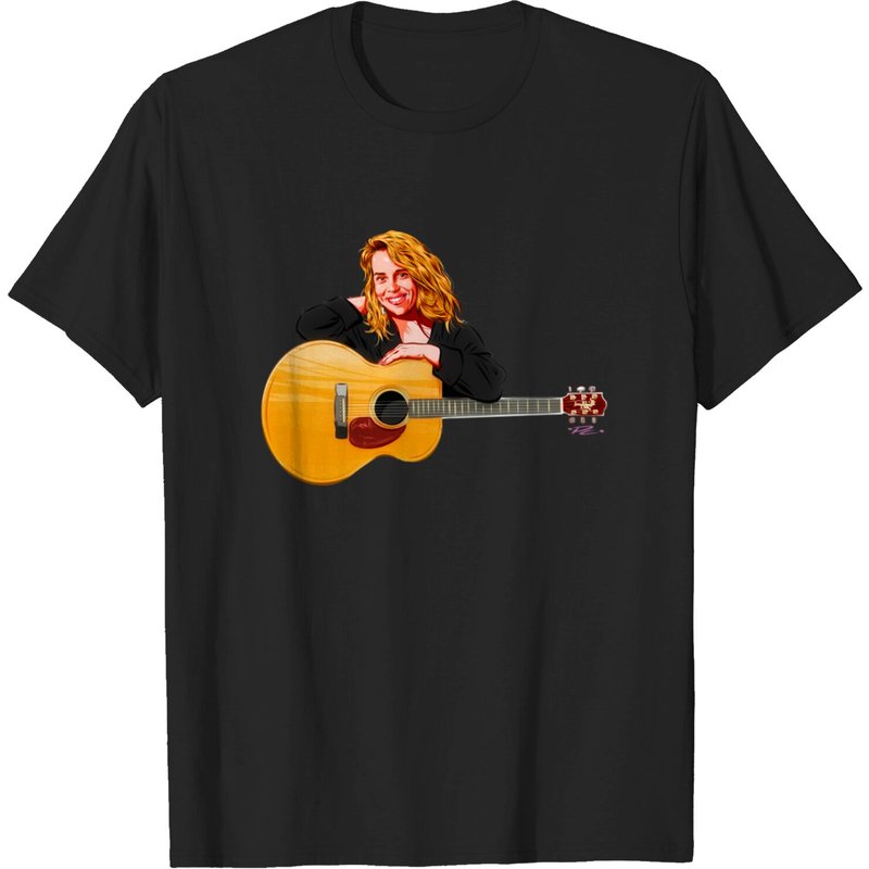 Mary Chapin Carpenter - Une illustration par Paul Cemmick - T-shirt pour hommes — T-shirts pour hommes