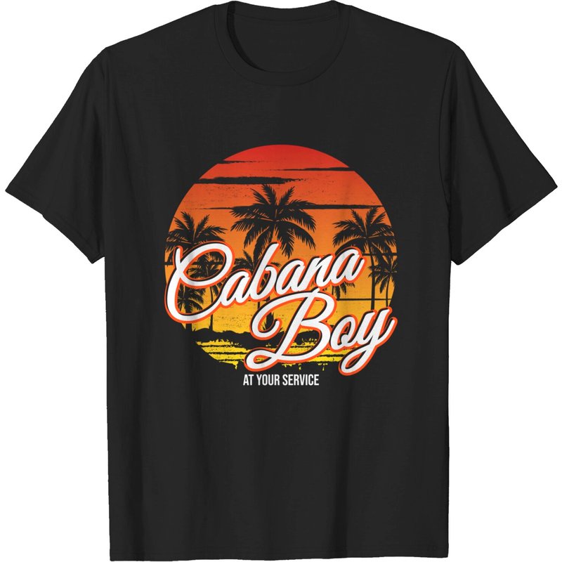 T-shirt Cabana Boy À Votre Service pour Hommes — T-shirts pour hommes
