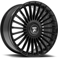 Fittipaldi FS370B Gloss Black Wheels - 26x10 - 5x112 Bolt Pattern — Wheels & Rims