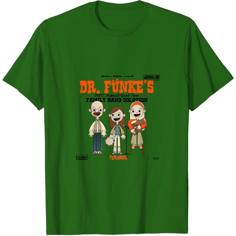 T-shirt Dr. Fünke's 100% Natural Good-Time Family Band Solution — T-shirts pour hommes