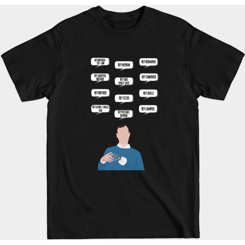 T-shirt Buster Bluth 'Hey' Quotes - Arrested Development — T-shirts pour hommes