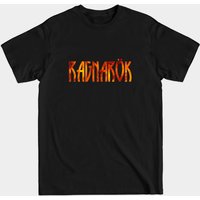 Ragnarök - T-shirt pour hommes en noir