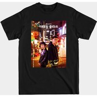 T-shirt pour hommes Itaewon Class Kdrama - Noir