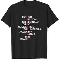 T-shirt de la famille Hargreeves - The Umbrella Academy (blanc) — T-shirts pour hommes