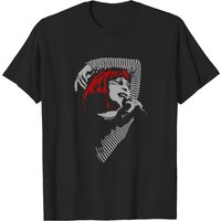 T-shirt pour hommes Rita Lee en noir