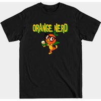 Orange Nerd - T-shirt Orange Bird pour hommes — T-shirts pour hommes