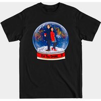 T-shirt pour hommes Dash & Lily Christmas Snow Globe — T-shirts pour hommes