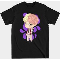 T-shirt Noir pour Hommes Handsome V - BTS — T-shirts pour hommes
