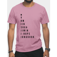 T-shirt pour hommes BTS Noms — T-shirts pour hommes