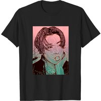 T-shirt pour hommes Jungkook BTS en noir