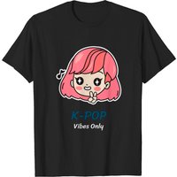 T-shirt pour hommes K Pop Chanteuse Mignonne