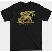 T-shirt pour hommes Leone Di San Marco Vintage Gold Venice — T-shirts pour hommes