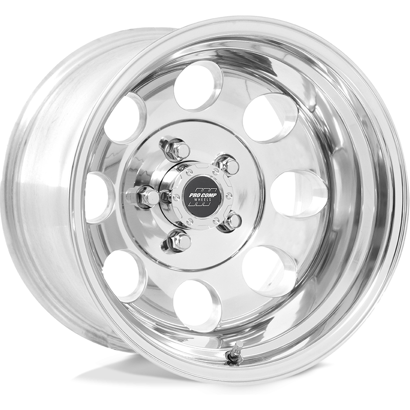 Pro Comp PA69 Vintage Polished Wheels - 15x10 - 5x114.3 Bolt Pattern — Wheels & Rims