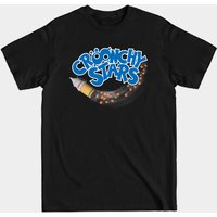 Cröonchy Stars Men's Black T-Shirt — Mens T Shirts
