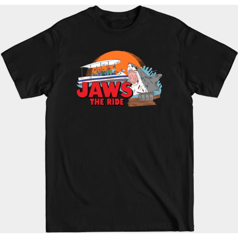 Jaws: The Ride Men's T-Shirt — Mens T Shirts