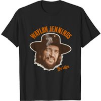 Big Head Hoss Waylon Jennings Tribute Men's T-Shirt