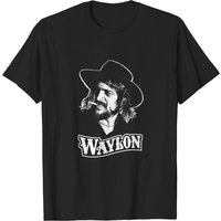 Waylon Jennings Men's T-Shirt - Black