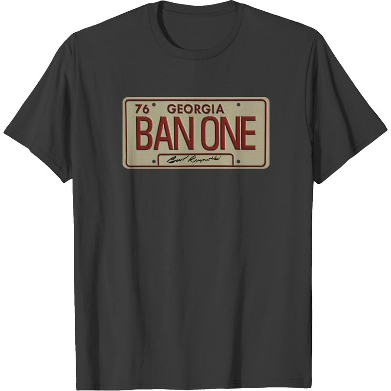 T-shirt pour hommes Smokey And The Bandit BAN ONE Plate — T-shirts pour hommes