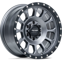 Roues Pro Comp PA34 Rockwell Graphite Mat avec Bord Noir — Roues et jantes