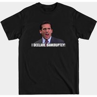 Je déclare faillite ! T-shirt Michael Scott The Office pour hommes — T-shirts pour hommes