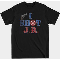 T-shirt I Shot JR Distressed et Faded Dallas pour hommes — T-shirts pour hommes
