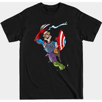 Excelsior! T-shirt pour hommes Stan Lee en noir