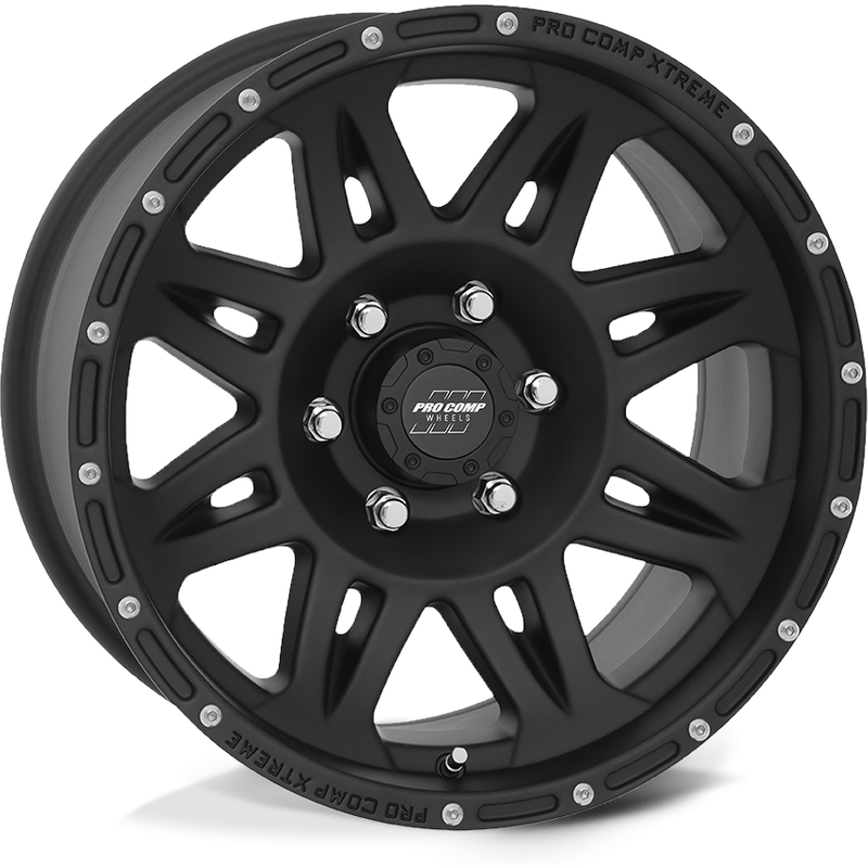 Pro Comp PA5 Torq Noir 17x8 Roues - Motif de Boulon 5x127 — Roues et jantes
