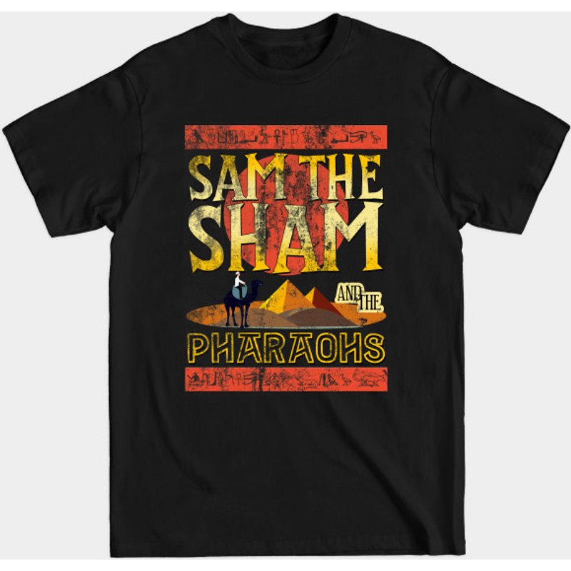 T-shirt pour hommes Sam The Sham And The Pharaohs Distressed — T-shirts pour hommes