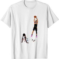 T-shirt Devin Booker 3pt Pull Up Basketball Phoenix pour hommes — T-shirts pour hommes