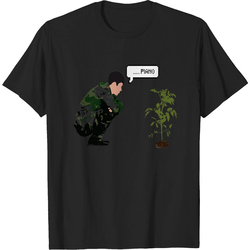 T-shirt Crash Landing On You Tomato Cultivator pour hommes — T-shirts pour hommes