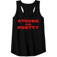 Robert Oberst Strong and Pretty Débardeur avec Imprimé Rouge Distressé