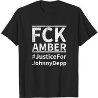T-shirt classique Justice Pour Johnny Depp FCK Amber pour hommes — T-shirts pour hommes