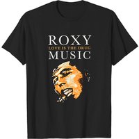 T-shirt pour hommes Roxy Music en noir — T-shirts pour hommes