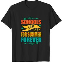 T-shirt classique pour homme 'School’s Out Forever' enseignant à la retraite — T-shirts pour hommes