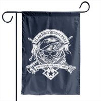 US Airforce Security Garden Flags - Double-Sided Print
