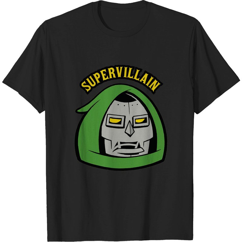 T-shirt actif Supervillain pour hommes en noir — T-shirts pour hommes