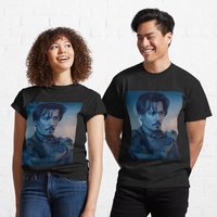 T-shirt classique Johnny Depp Wallpaper pour hommes — T-shirts pour hommes