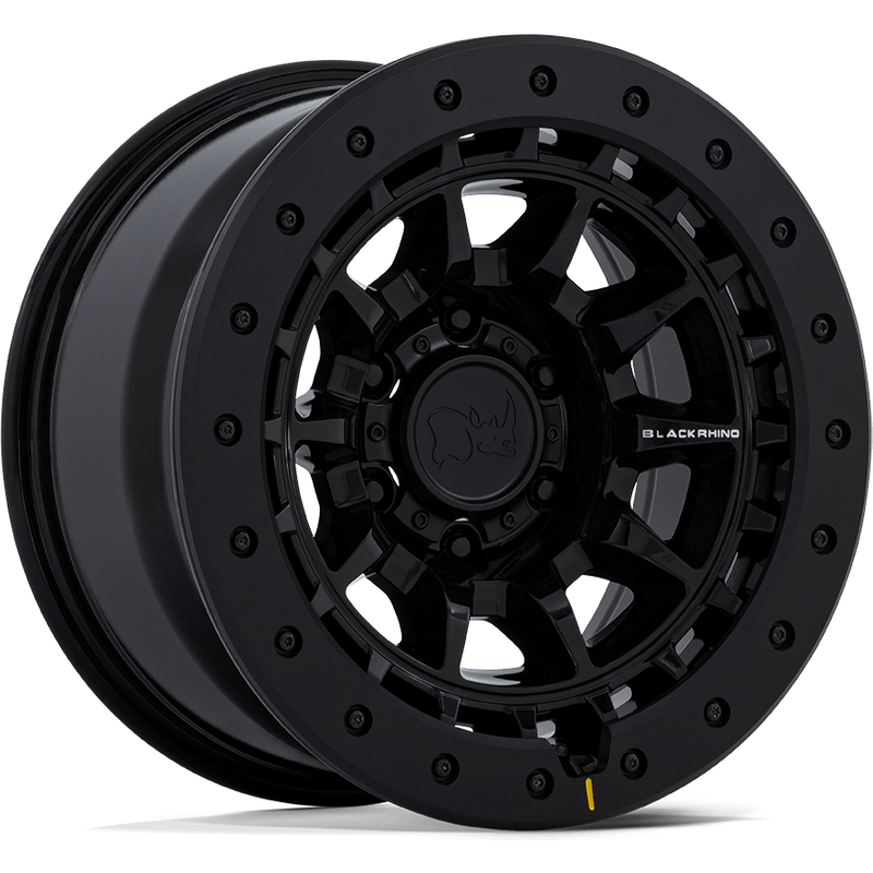 Black Rhino BR016 Tusk Gloss Black Wheels - 17x8.5 - 5x127 - 0 Offset — Wheels & Rims