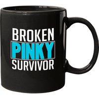 Mug Sarcastique Broken Pinky Survivor Toe Finger — Tasses et gobelets